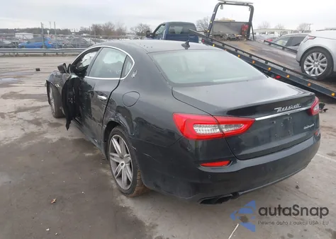 2014 Maserati Quattroporte Gts из США, поврежденный, VIN ZAM56PPA8E1086232